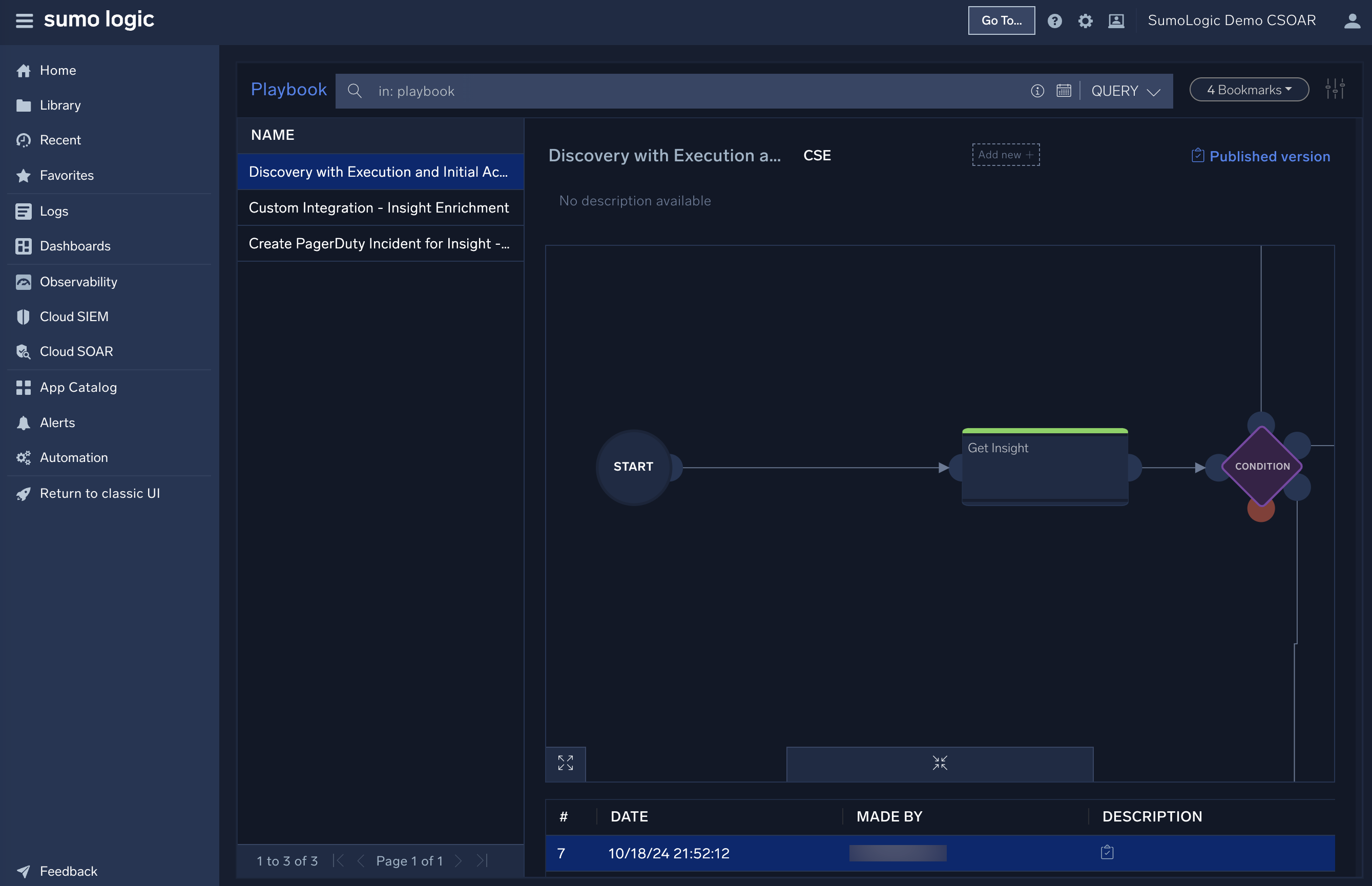 Introduction to Cloud SOAR | Sumo Logic Docs