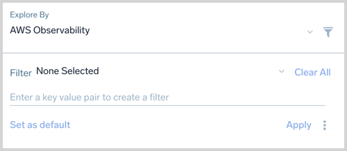Filter options