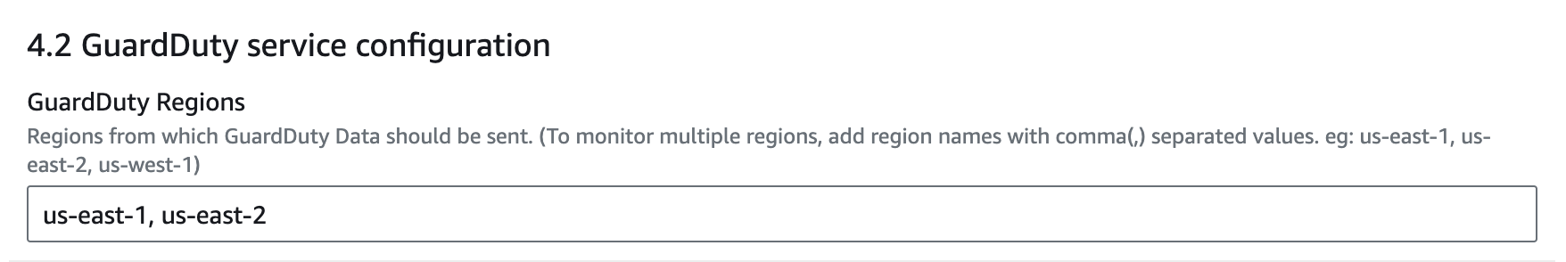 GuardDuty regions