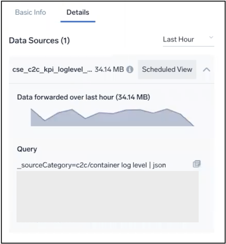 Data forwarding details