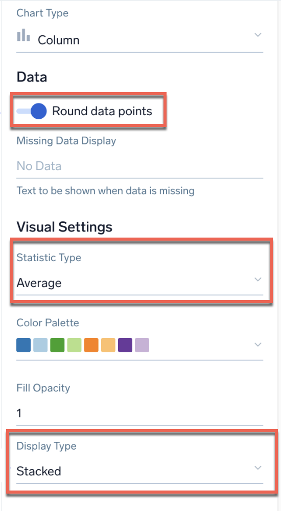 Chart tips
