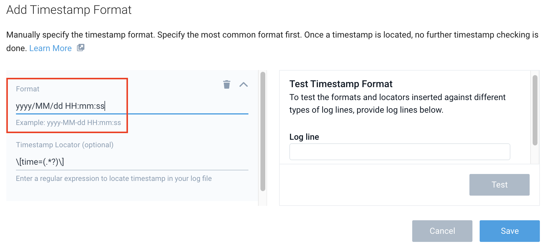 What do T and Z mean in timestamp format ?