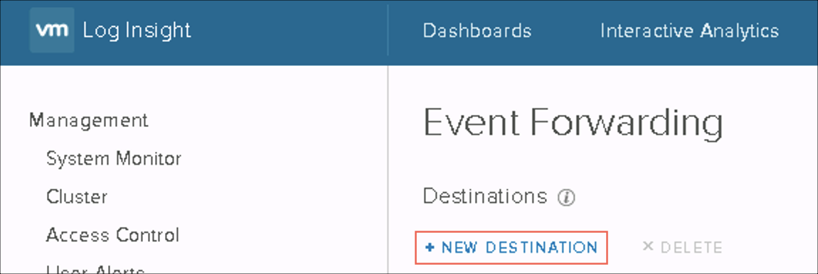 vRealize_New-Destination